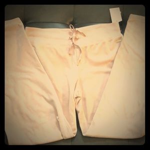 Calvin Klein Pale Pink Terry Lounge Pant Size M